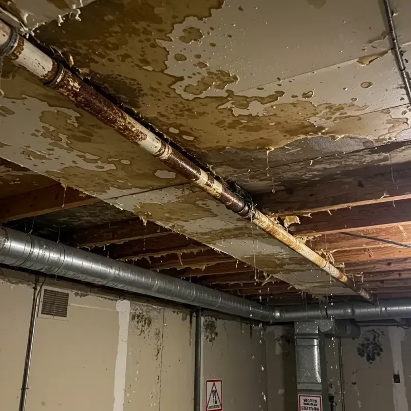 Ceiling Water Damage Repair in Thornport, OH