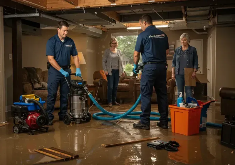 Basement Water Extraction and Removal Techniques process in Thornport, OH